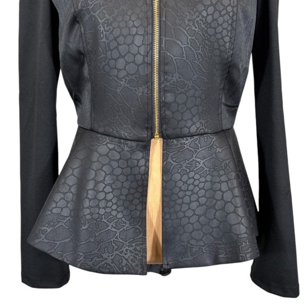 MARK. All Good‎ Points Studded Croc Jacket Medium - Picture 7 of 10